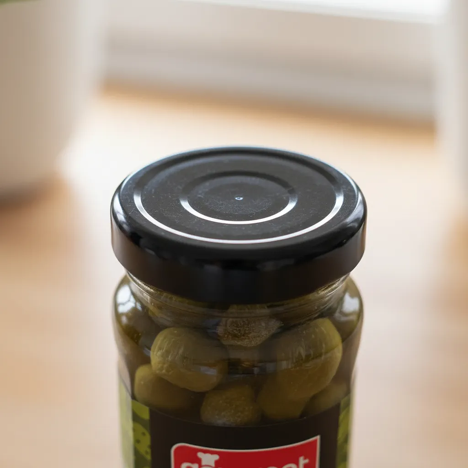 Alcaparras Gourmet Seleccionadas En Frasco 110g 2