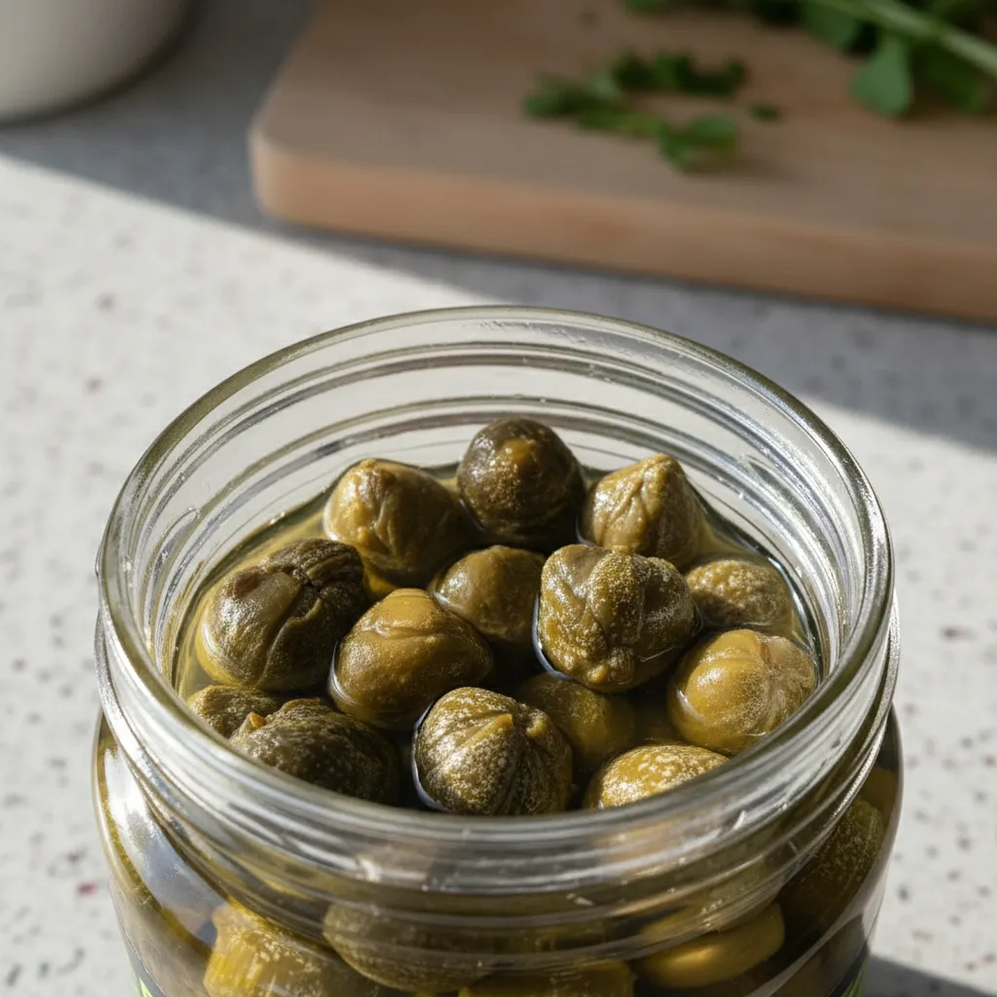 Alcaparras Gourmet Seleccionadas En Frasco 110g 4