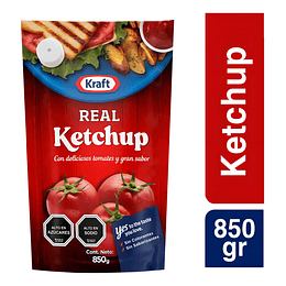 Ketchup Kraft Real Regular Doypack 850 G