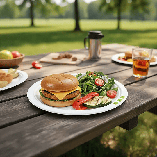 Plato Biodegadable 26cm (10 unidades)