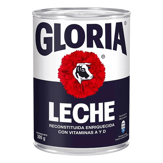 Leche Gloria Enriquecida Tarro 395g