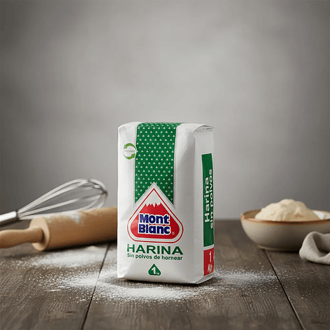 Harina Sin Polvo Mont Blanc bolsa 1 Kg
