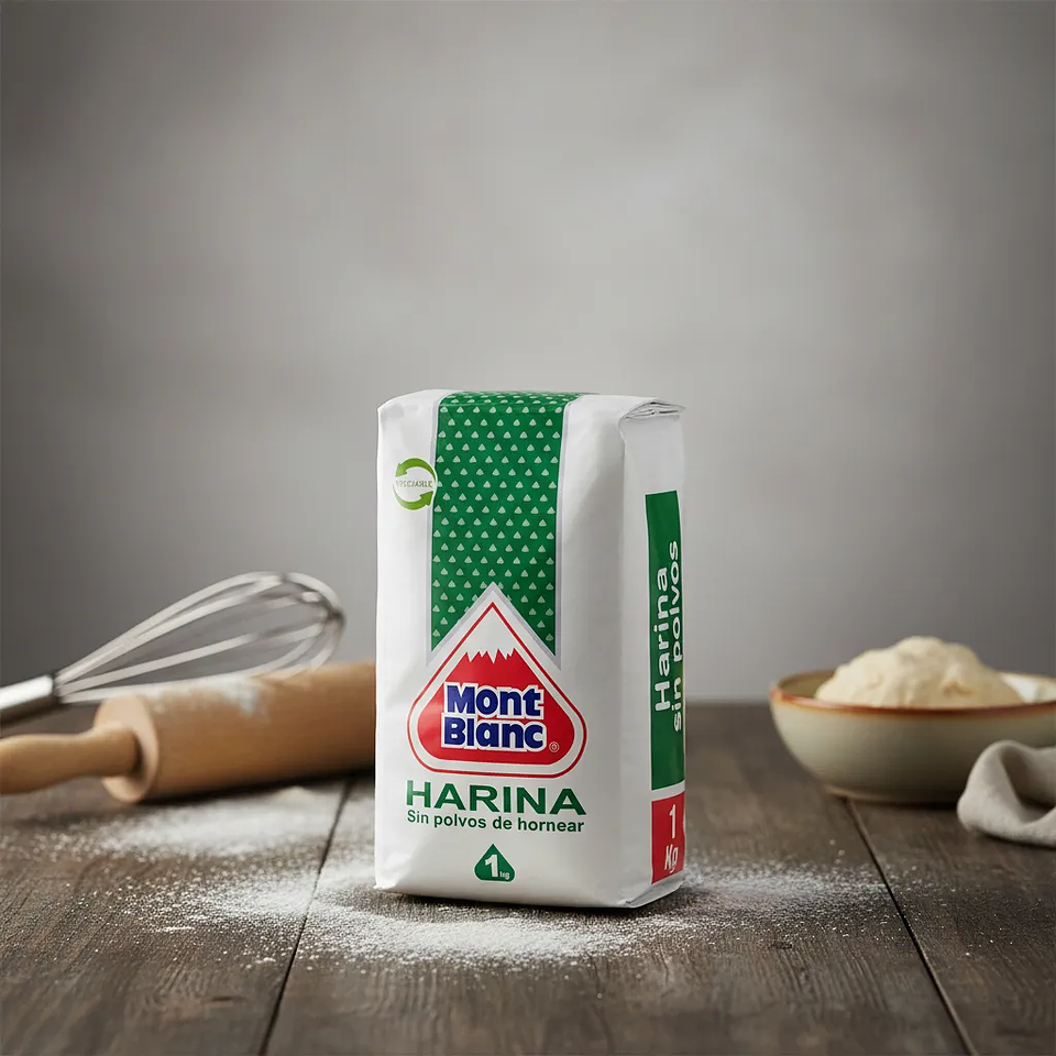 Harina Sin Polvo Mont Blanc bolsa 1 Kg 2