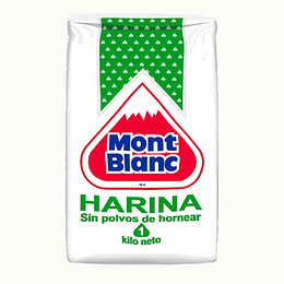 Harina Sin Polvo Mont Blanc bolsa 1 Kg