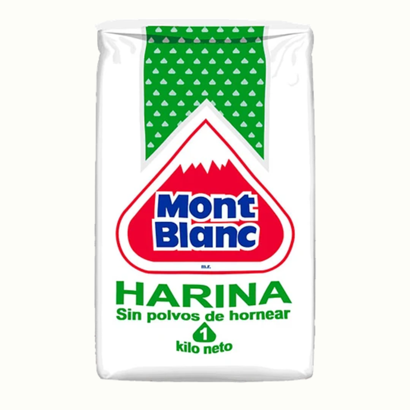 Harina Sin Polvo Mont Blanc bolsa 1 Kg 1
