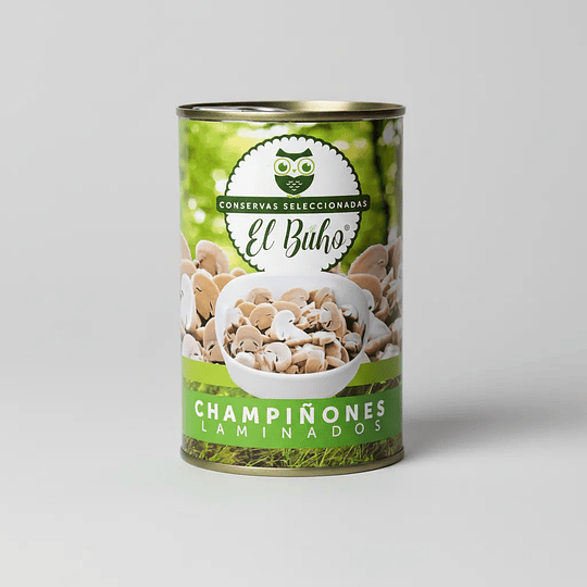 Champiñones Laminados El Buho Tarro 400gr