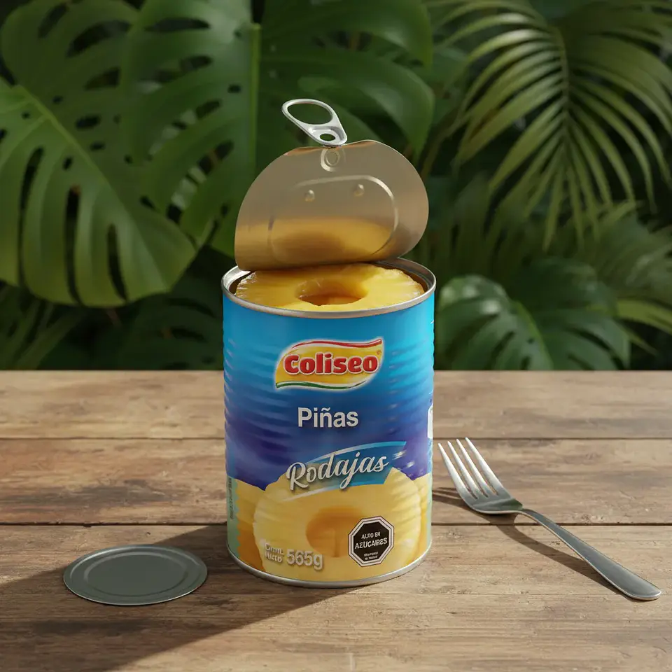 Piña en Rodajas Coliseo 565gr 3