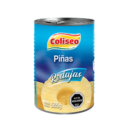 Piña en Rodajas Coliseo 565gr