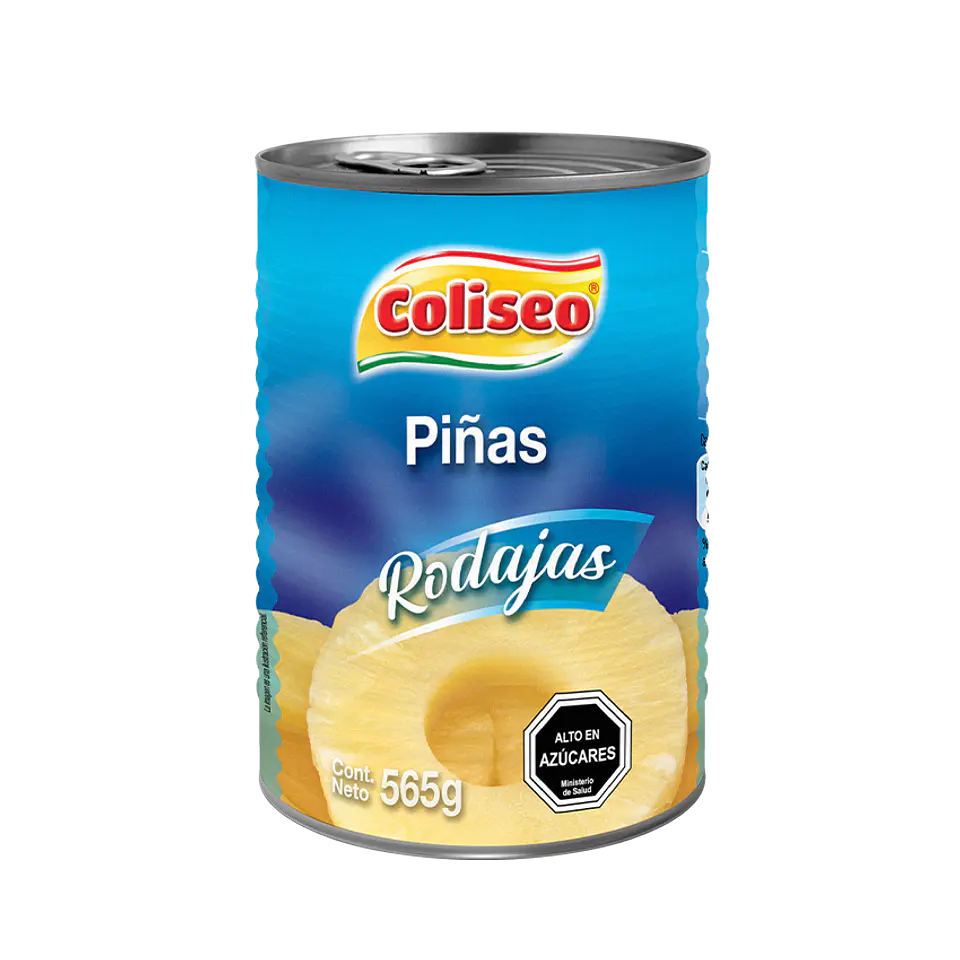 Piña en Rodajas Coliseo 565gr 1