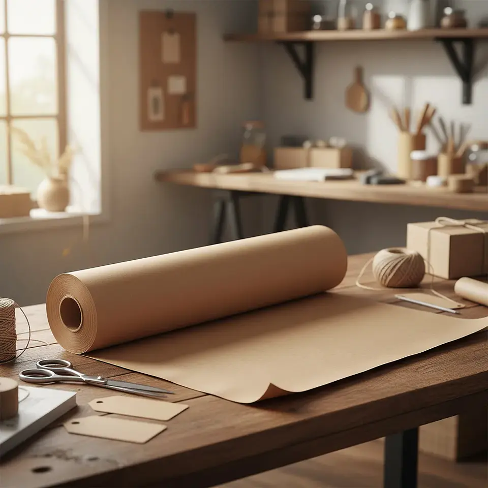Rollo de Papel Kraft 20cm X 230 Metros x 35gr 3