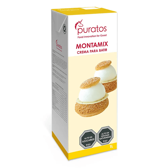 Crema Chantilly Para Batir Montamix De Puratos