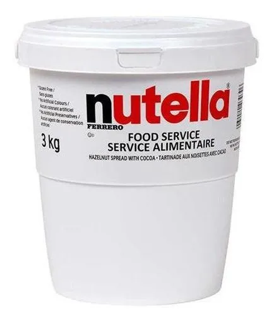 Nutella Balde de 3kg 1