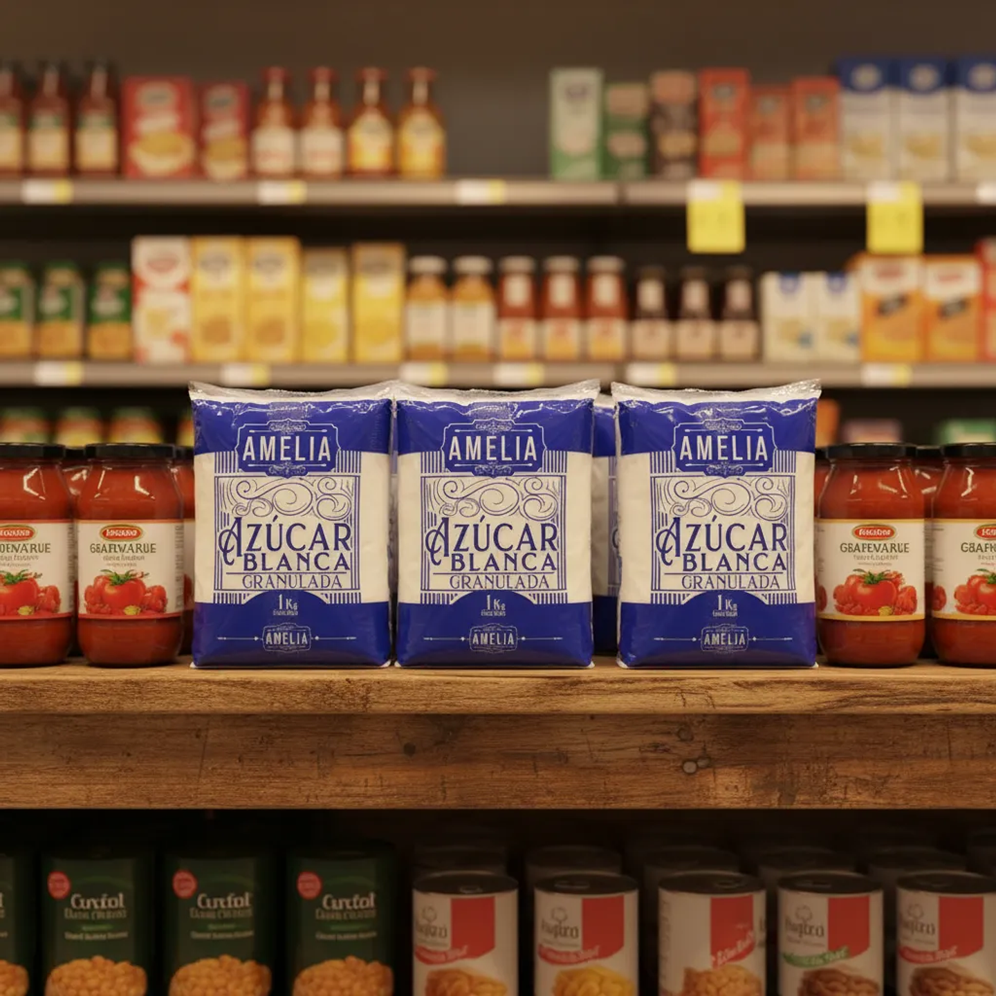 Azucar Blanca Amelia Bolsa 1kg 7