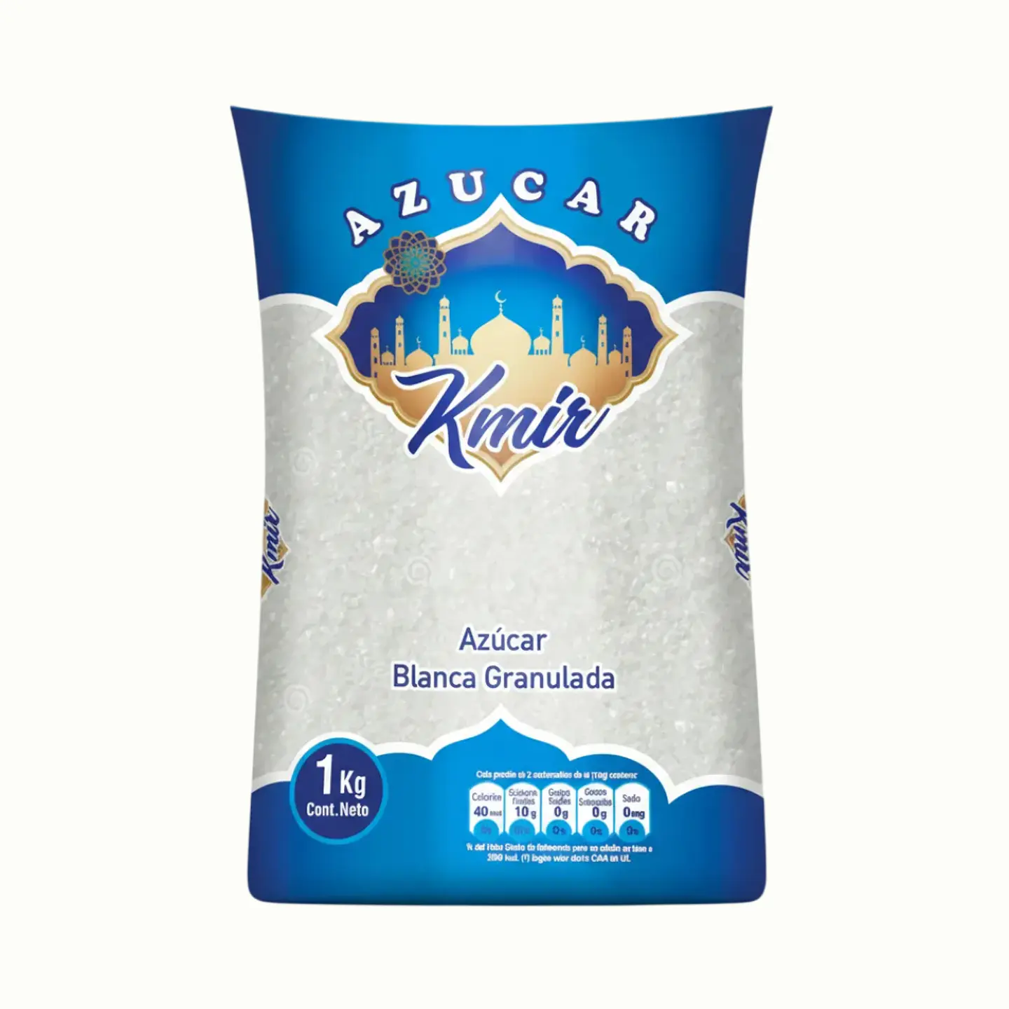 Azúcar Blanca Granulada Kmir Bolsa 1kg 1