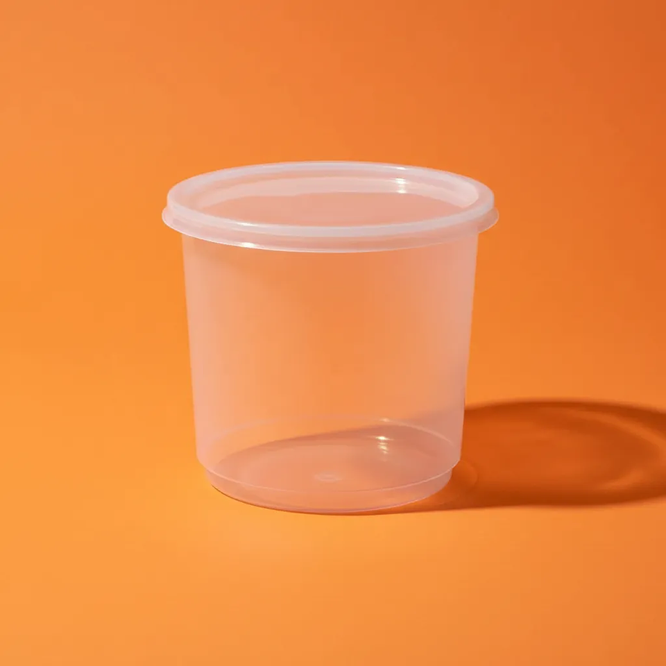 Pote / Contenedor 24oz - 750ml con Tapa (50 unidades) 4