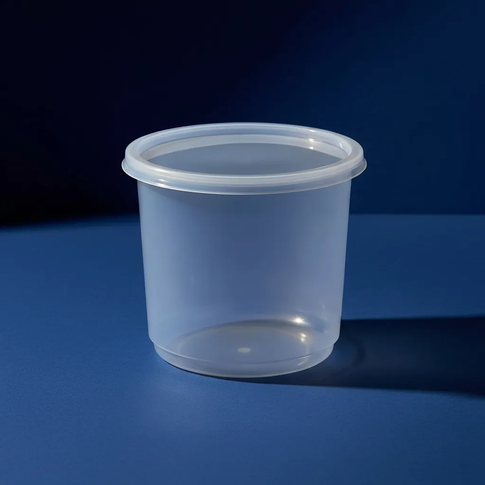 Pote / Contenedor 24oz - 750ml con Tapa (50 unidades) 5