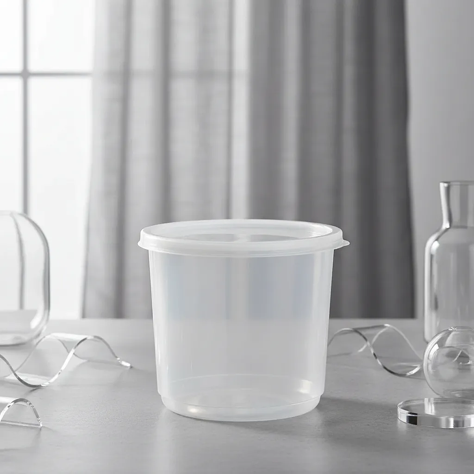 Pote / Contenedor 24oz - 750ml con Tapa (50 unidades) 6