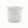 Pote / Contenedor 24oz - 750ml con Tapa (50 unidades)