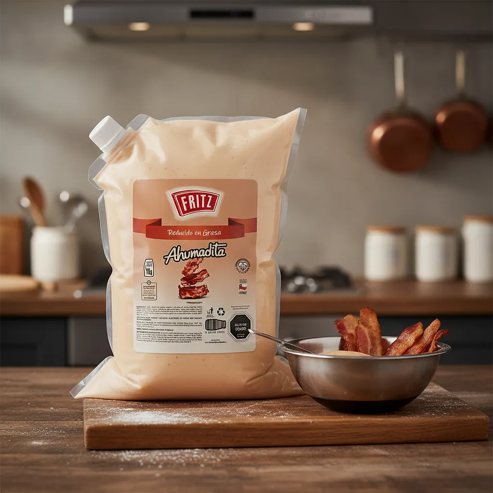 Ahumadita Salsa de Tocineta Fritz Bolsa 2.8kg 2