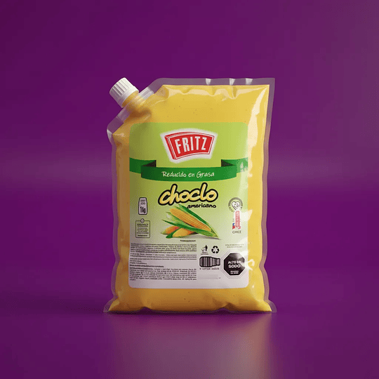 Salsa De Maiz Choclo Americano Fritz Bolsa 2.8kg