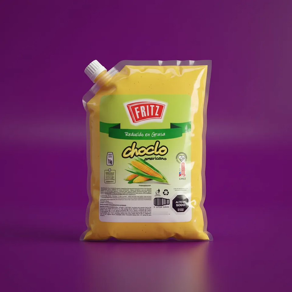 Salsa De Maiz Choclo Americano Fritz Bolsa 2.8kg 4