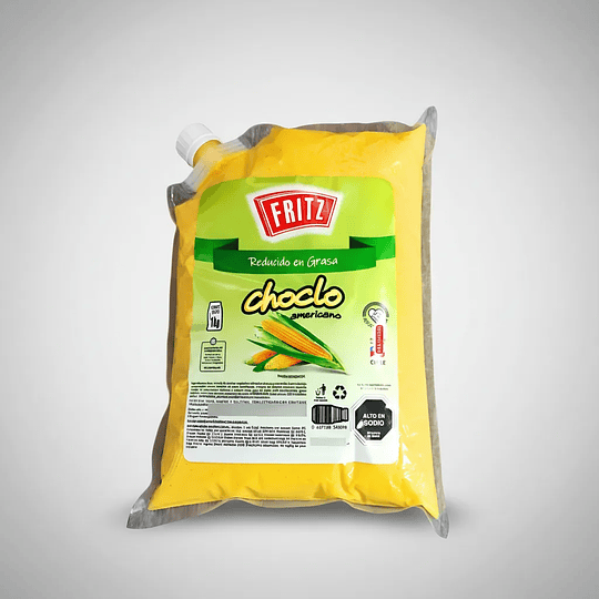 Salsa De Maiz Choclo Americano Fritz Bolsa 2.8kg