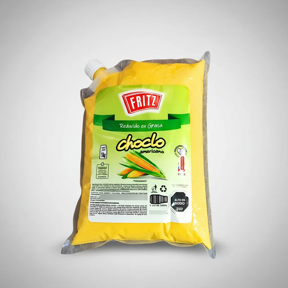 Salsa De Maiz Choclo Americano Fritz Bolsa 2.8kg 6