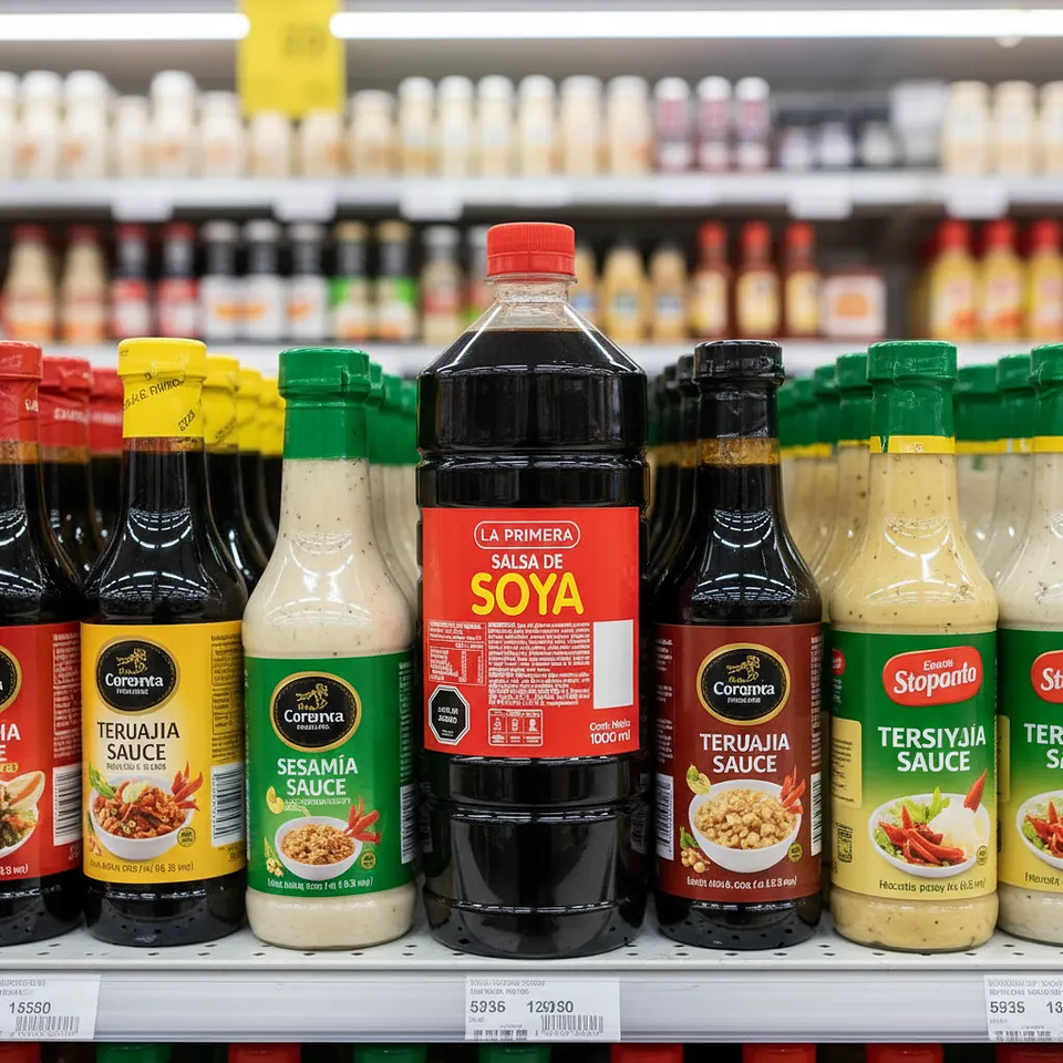 Salsa De Soya La Primera Botella 1 Litro 5