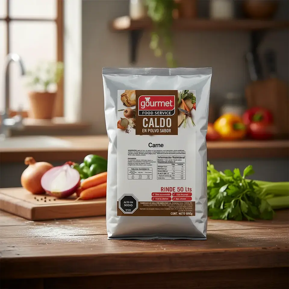 Caldo de Carne en Polvo Gourmet 800gr 3