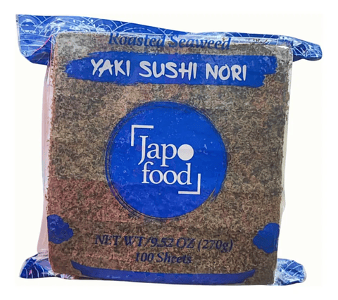 Alga Nori Blue Japo Food Paquete 100 Hojas