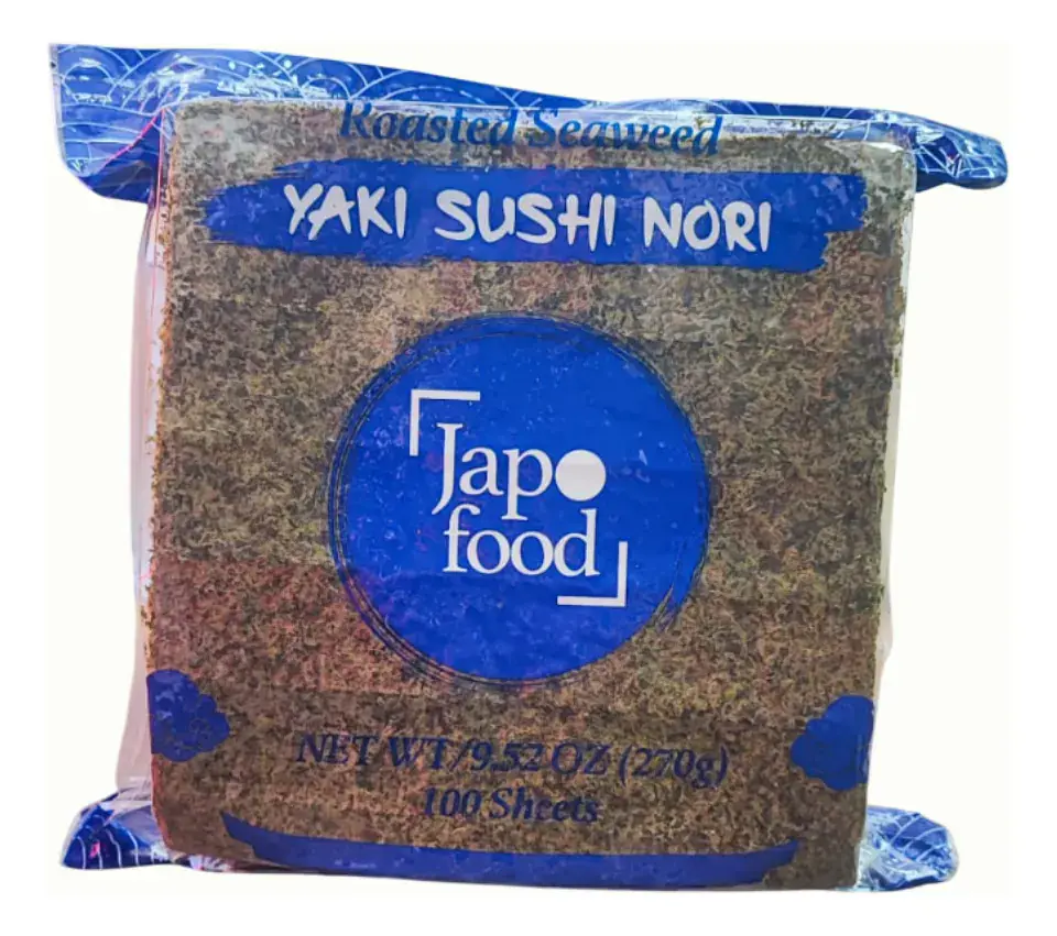 Alga Nori Blue Japo Food Paquete 100 Hojas 1