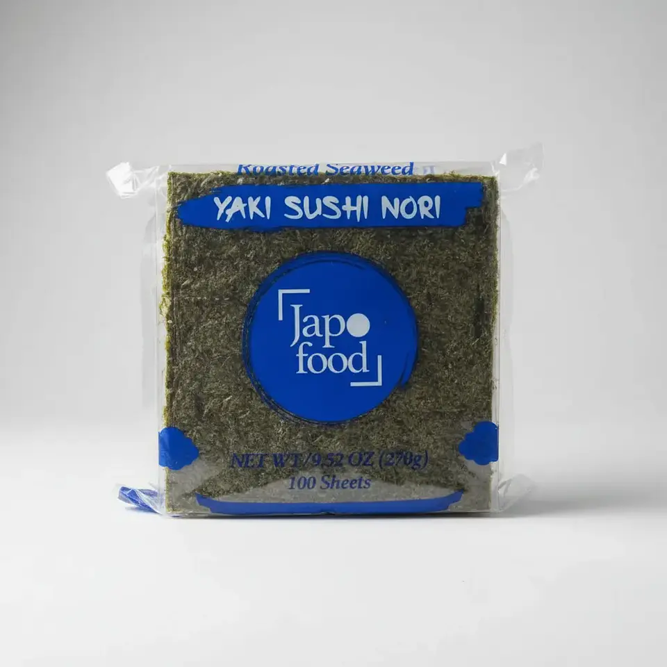 Alga Nori Blue Japo Food Paquete 100 Hojas 5