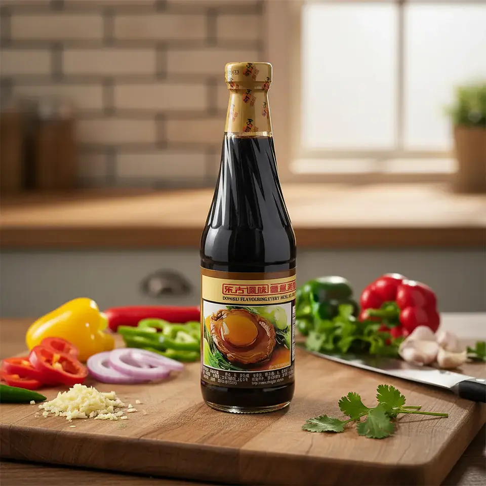 Salsa De Ostras Donggu Botella 680ml  4