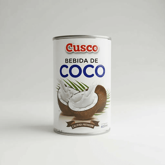 Bebida De Coco O Leche De Coco Cusco 400ml