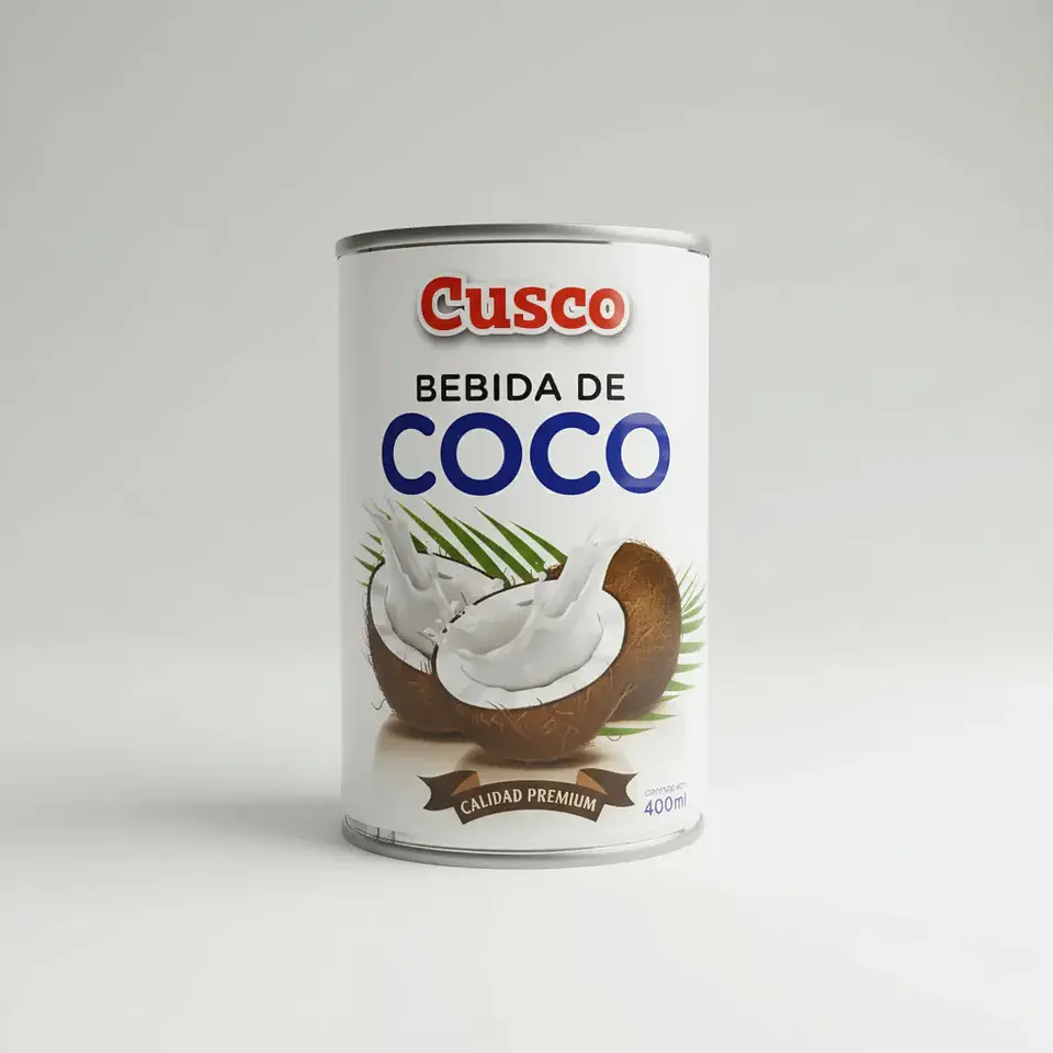 Bebida De Coco O Leche De Coco Cusco 400ml 5