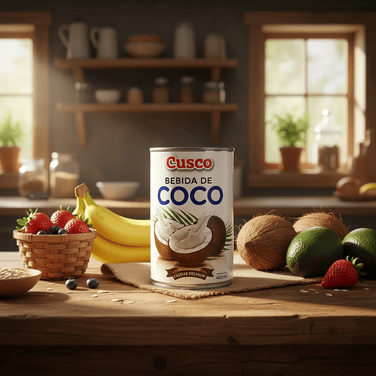 Bebida De Coco O Leche De Coco Cusco 400ml