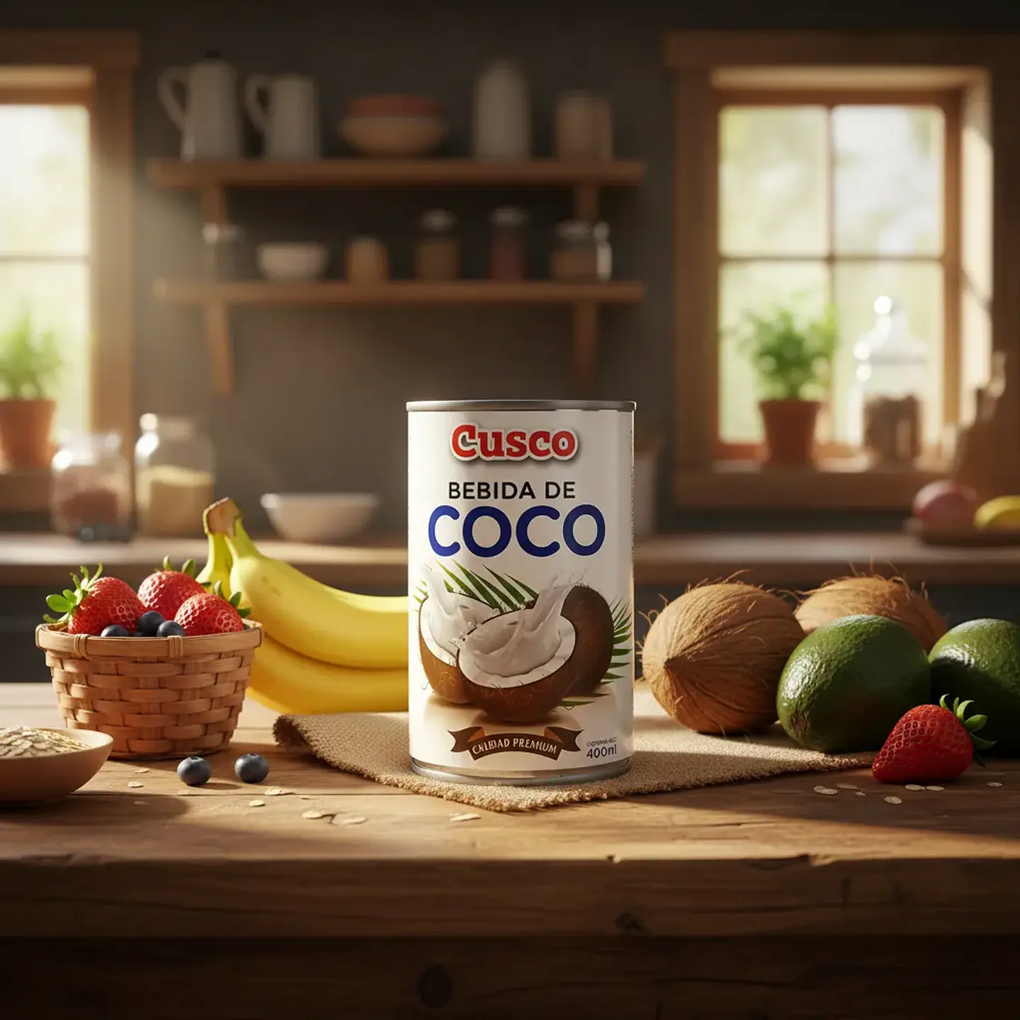 Bebida De Coco O Leche De Coco Cusco 400ml 3