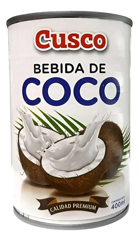 Bebida De Coco O Leche De Coco Cusco 400ml