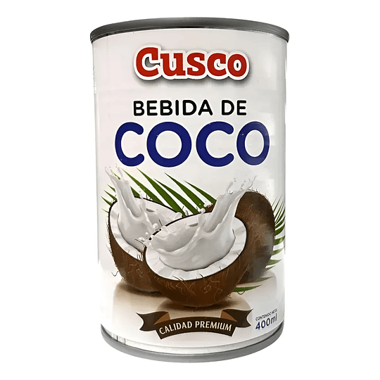 Bebida De Coco O Leche De Coco Cusco 400ml