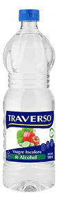 Vinagre Incoloro De Alcohol Traverso Botella 1000ml - Miniatura 1