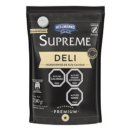 Hellmanns Supreme Mayonesa Deli Doypack 700gr