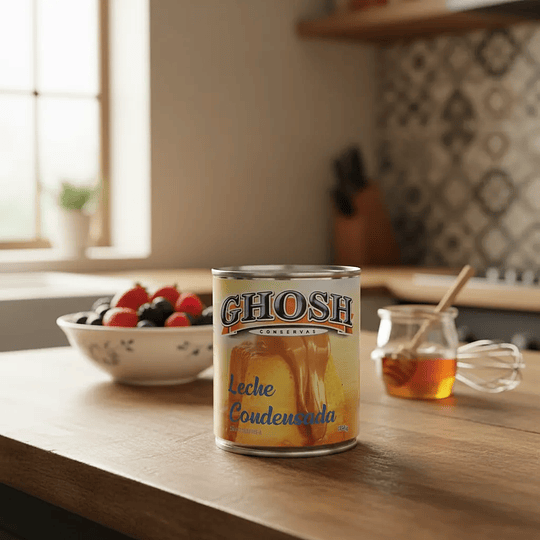 Leche Condensada Sucedanea Ghosh Lata 395g