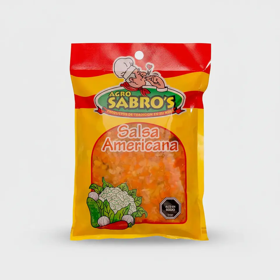 Salsa Americana Agro Sabros Bolsa 1kg 5