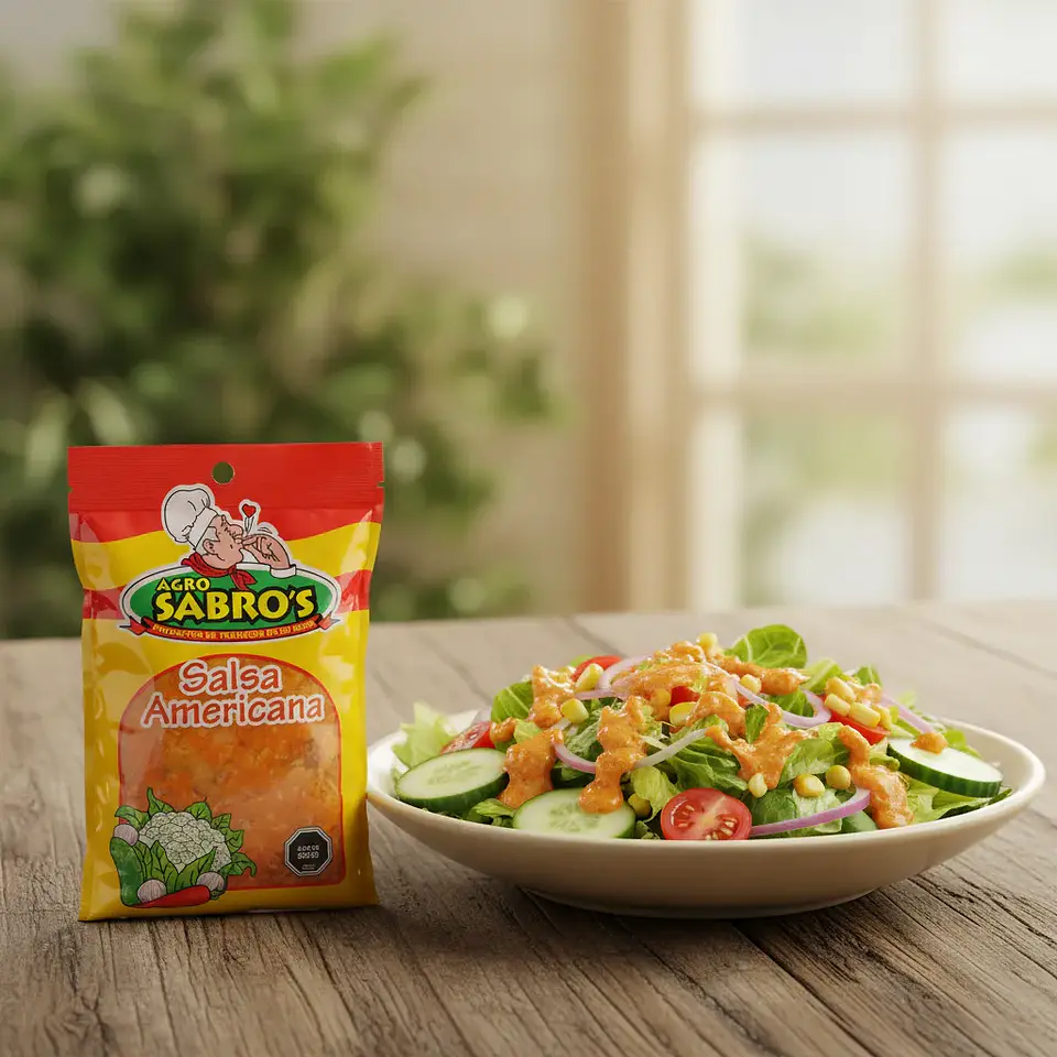 Salsa Americana Agro Sabros Bolsa 1kg 2