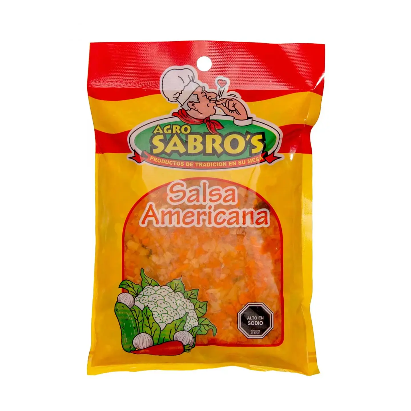 Salsa Americana Agro Sabros Bolsa 1kg 1