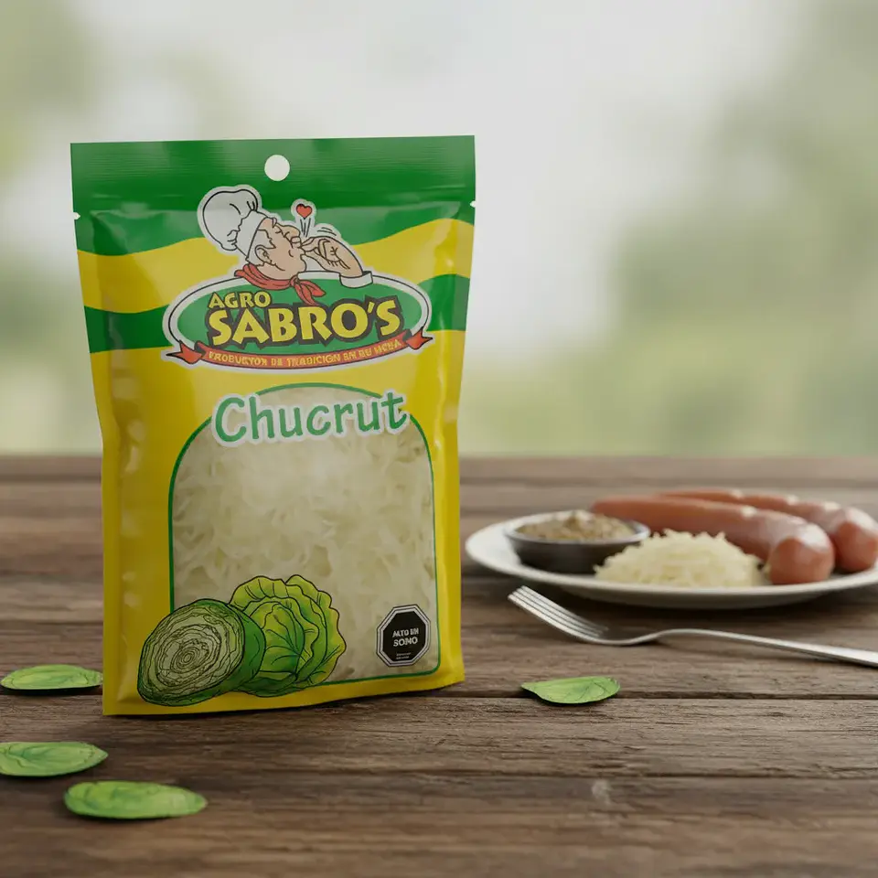 Chucrut Encurtido Agro Sabros Bolsa 1kg 2