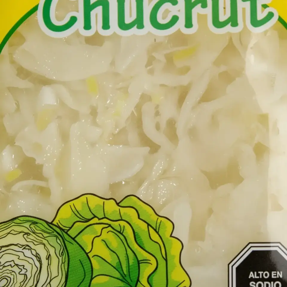 Chucrut Encurtido Agro Sabros Bolsa 1kg 4