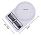 Balanza Gramera Pesa Digital Para Cocina Y Comercio 1g A 10kg - Miniatura 4