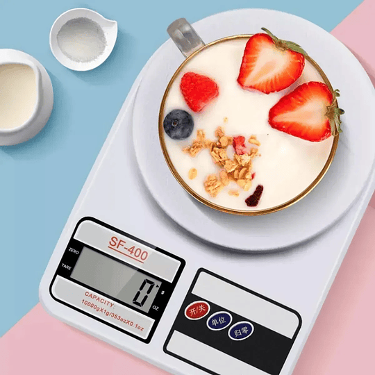 Balanza Gramera Pesa Digital Para Cocina Y Comercio 1g A 10kg