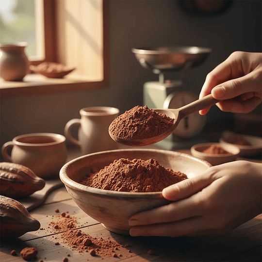 Cacao En Polvo Venezolano Alcalino 100% Natural 1kg